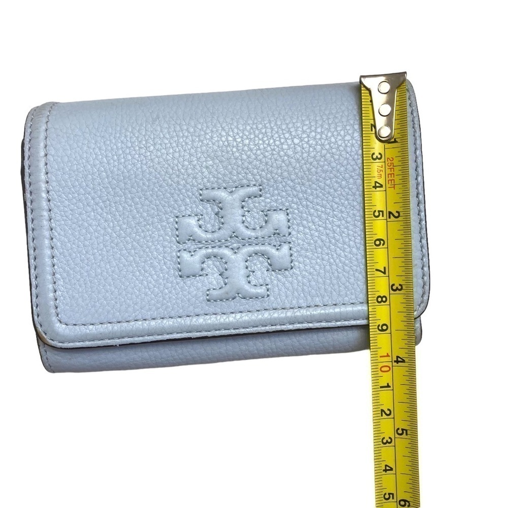 Tory Burch light blue leather wallet - Picture 5 of 16